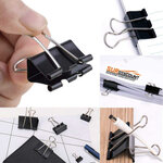 Boite de 12 pinces à clip 32mm