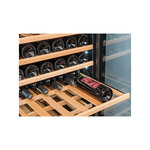 Cave à vin professionnelle vitrée - 31 bouteilles - cool head - r600a - acier inoxydable100 493x587x840mm