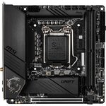 Msi meg z490i unify carte mère intel z490 lga 1200 mini itx