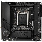 Msi meg z490i unify carte mère intel z490 lga 1200 mini itx