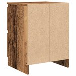 vidaXL Meuble TV vieux bois 40x35x54 cm bois d'ingénierie