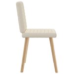 vidaXL Chaises à manger lot de 4 Lin