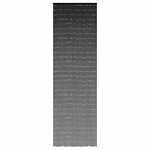 VidaXL Rideau anti-insectes gris foncé 56 x 185 cm bambou