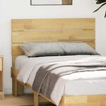 vidaXL Tête de lit 75 cm bois massif de chêne