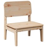 vidaXL Chaises de jardin lot de 2 60x52 5x72 cm bois massif de pin