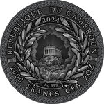 Pièce de monnaie en Argent 2000 Francs g 62.2 (2 oz) Millésime 2024 Great Greek Mythology THESEUS AND ARIADNE