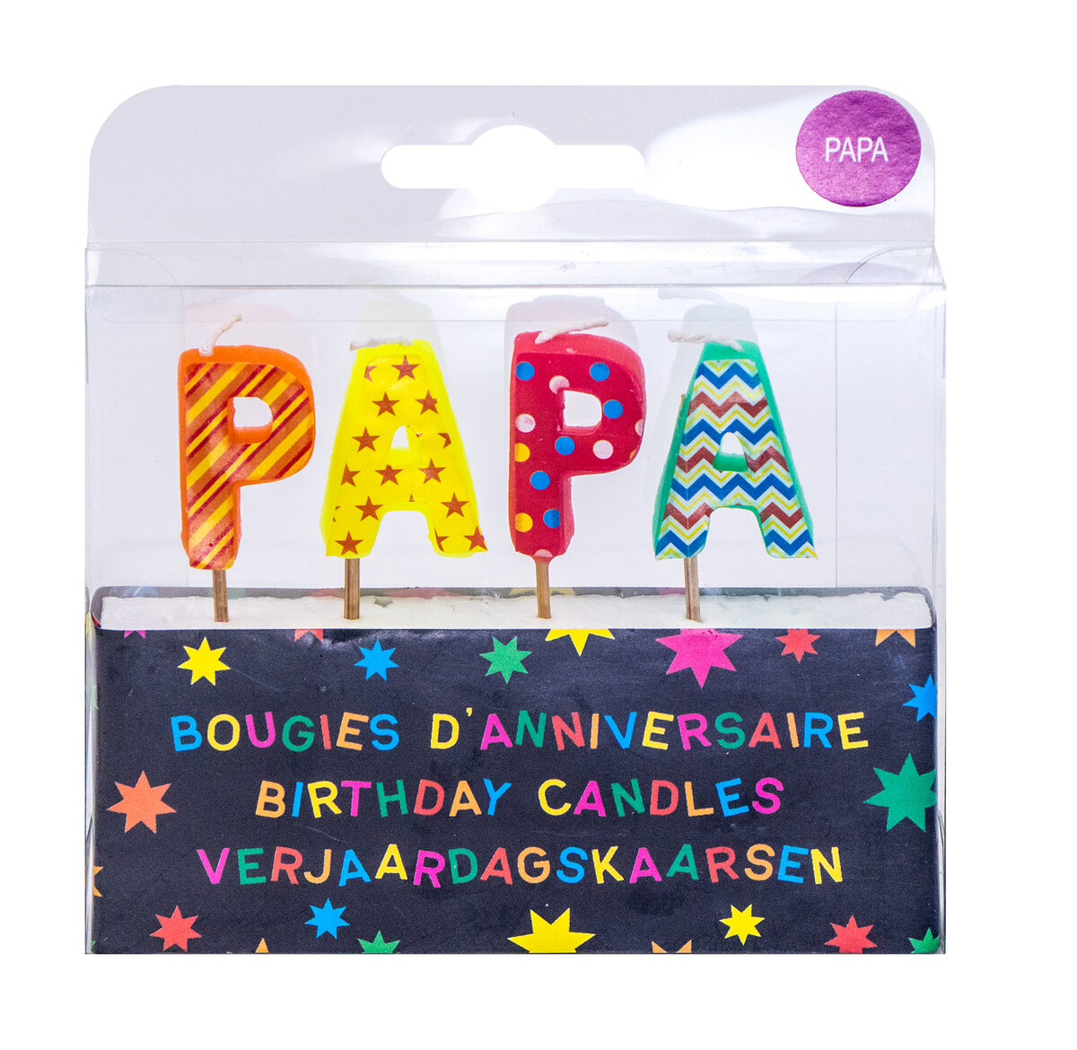 Bougies d'anniversaire papa - La Poste