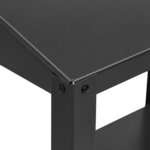 vidaXL Support pour plantes anthracite 56 5x54 5x100cm acier galvanisé