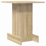 vidaXL Table d'appoint Chêne Sonoma 44 5 x 45 x 55 cm