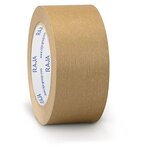 Ruban adhésif en papier kraft raja standard 57 g/m² blanc 50 mm x 50 m (lot de 36)