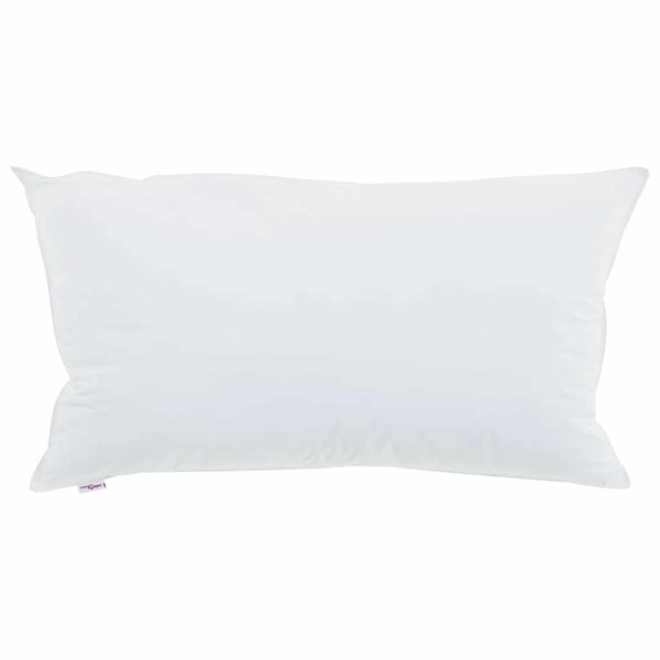 vidaXL Oreillers avec oreiller 2 Pièces Blanc 130gsm 100  coton