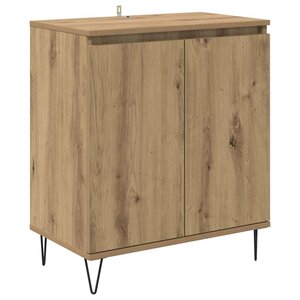 vidaXL Buffet Chêne artisanal 60 x 35 x 70 cm Bois d'ingénierie