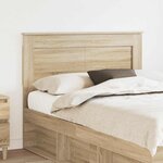 vidaXL Tête de lit Chêne Sonoma 135 cm Bois d'ingénierie