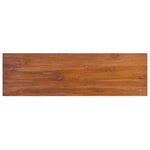 vidaXL Meuble TV 100x30x40 cm Bois de teck solide