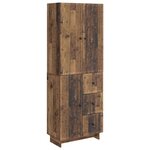 vidaXL Ensemble de Meubles 2 Pièces 66 x 34 5 x 90 cm Bois d'ingénierie