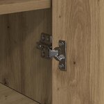 vidaXL Buffet Chêne artisanal 35 5 x 35 x 76 cm