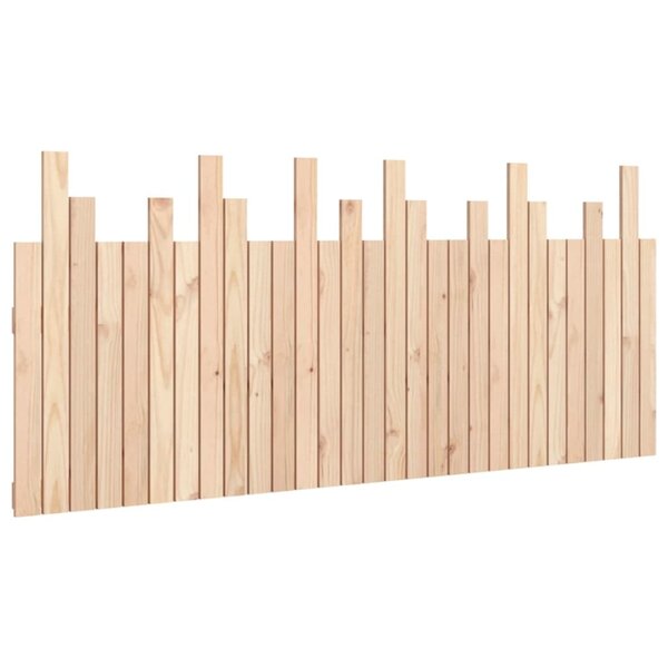 vidaXL Tête de lit murale 185x3x80 cm Bois massif de pin