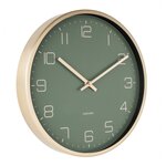 Horloge en métal gold elegance
