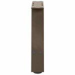 vidaXL Pieds de table basse en forme de A  2 pièces  40 x (30-31) cm  acier