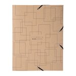 Chemise box cartonnée exacompta eterneco - dos 4 cm - lot de 8