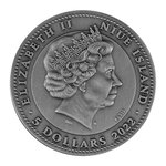 DROWNER 2 Once Argent Coin 5 Dollars Niue 2022