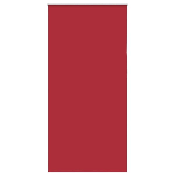 vidaXL Store enrouleur occultant rouge largeur du tissu 110 7 cm