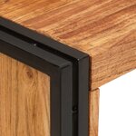 vidaXL Étagère à vin Marron 100 x 45 x 33 cm Bois d'Acacia Massif