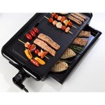 SALTER Family Health Grill - 2000W - Revêtement anti-adhésif - Plaque chauffante - Voyants d'alimentation - Bac d'égouttement