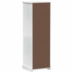 vidaXL Armoires avec tiroir Blanc 55 x 50 x 170 cm Pin massif