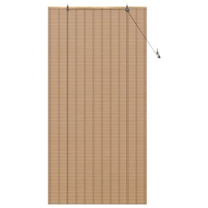 vidaXL Stores et Occultants Marron Clair 120 x 220 cm Bambou
