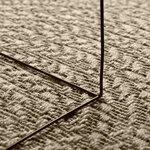 vidaXL Tapis ZIZUR beige 100x200 cm aspect de jute intérieur extérieur