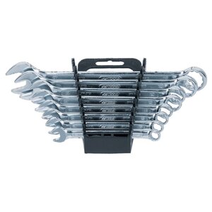 Ks tools clés mixtes avec support de rangement 8 pièces 8-19 mm