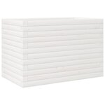 vidaXL Jardinière blanc 70x40x45 5 cm bois de pin massif