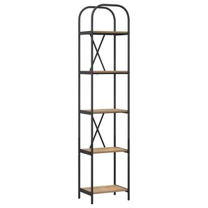 vidaXL Étagère Chêne artisanal 40 x 30 x 183 cm Bois d'ingénierie