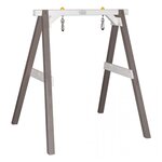 AXI Baby Swing Gris et blanc avec siege Gris et blanc