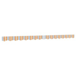 vidaXL Tissu de remplacement de cantonnière d’auvent multicolore 4 m