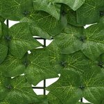 vidaXL Écran de balcon avec feuilles Vert 500 x 75 cm