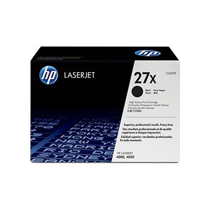 Toner d'origine pour imprimante LaserJet 4000  noir  HC HP