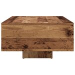vidaXL Table Basse Bois ancien 85 x 55 x 31 cm Bois d'ingénierie