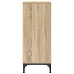 vidaXL Buffet Chêne sonoma 79 5 x 33 x 82 cm Bois d'ingénierie