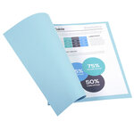Pt 100 chemises FOREVER 180 folio bleu EXACOMPTA