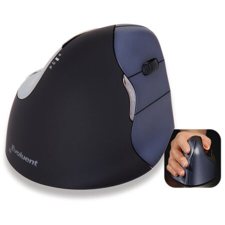 Souris verticale Evoluent 4 sans fil droiter - Taille M - La Poste