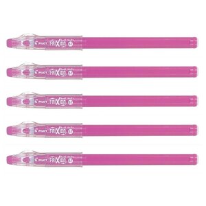 Stylo Roller FRIXION Ball Sticks 07 Pointe Moyenne Rose x 5 PILOT