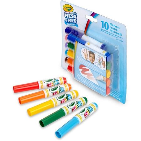 Crayola - 10 Mini-feutres Color Wonder - Coloriage magique - La Poste