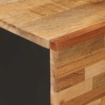 vidaXL Meuble TV Marron 105 x 33 x 46 cm Bois de mangue massif