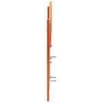 vidaXL Tête de lit cire marron 180 cm bois massif de pin