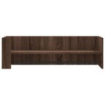 vidaXL Étagère murale chêne marron 100x35x30 5 cm bois d'ingénierie