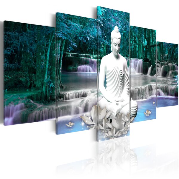 Tableau - azure prayer l x h en cm 200x100