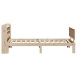 vidaXL Cadre de lit avec tête de lit sans matelas 75x190 cm