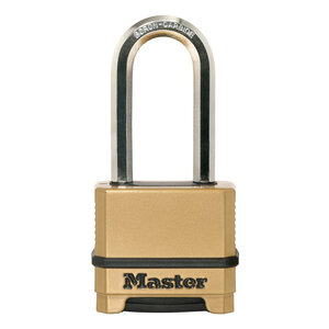 Cadenas Haute Sécurité Combinaison Zinc Anse XL Extérieur M175EURDLH
